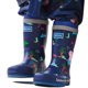 thumbnail image 2 of Peppa Pig - Botas de Agua Splash  , Con Cordones Diseño Dinosaurios para Niños/Niñas (Azul Real), 2 of 2