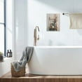 thumbnail image 5 of Bathroom Wall Decor Flower Canvas Wall Art Modern Gallery Wall Decor Print White daisy Flower in Bottle Theme Picture Artwork for Walls Ready to Hang for Kitchen Bedroom Decor Size 14x14, 5 of 6