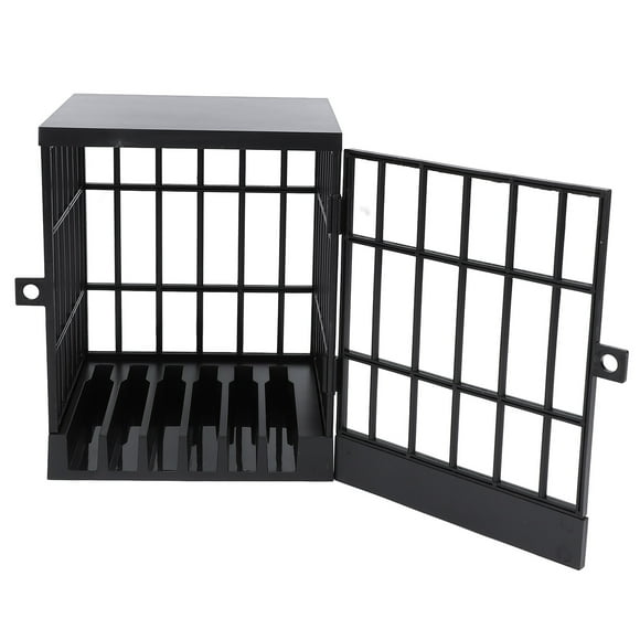 Prisión Para Móviles, Celular De Plástico Cárcel Lock Box Para Promover La Disciplina, Jaula Para Teléfono Móvil Con 2 Mini Llaves Para El Hogar, Para Guardar Hasta Seis