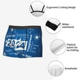 thumbnail image 6 of Junzan Happy New Year 2024 (4) Mens Underwear Boxer Briefs For Men’s - Medium, 6 of 9
