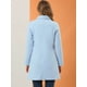 thumbnail image 5 of INSPIRE CHIC Chaqueta de invierno con cuello Peter Pan para mujer Azul XL, 5 of 6