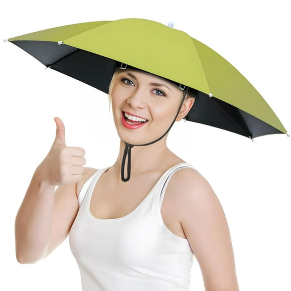 Sombrero tipo paraguas NOUCCI, ligero, para sol y lluvia, ajuste ajustable