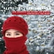 thumbnail image 4 of Sonducket 2020 nuevo calentador de cuello femenino Otoño Invierno gorros sombreros máscara mujer invierno sombrero tejido sombreros bufanda conjunto Sombreros Rojo Sonducket AP000321-06, 4 of 6