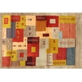 thumbnail image 1 of Ahgly Company Machine Washable Indoor Rectangle Contemporary Grapefruit Red Area Rugs, 2' x 5', 1 of 7