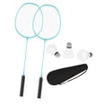 thumbnail image 1 of koolsoo Badminton Rackets Set 2 Player with Rackets Bag for Beginners Outdoor Indoor green, 1 of 9