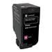 thumbnail image 3 of Lexmark CX725 Magenta High Yield Return Program Toner Cartridge, 3 of 3