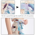 thumbnail image 3 of Alpaca Chic Chiffon Beach Dress for Women - Stylish and Breathable Beach Skirt with Polyester Straps, 3 of 6