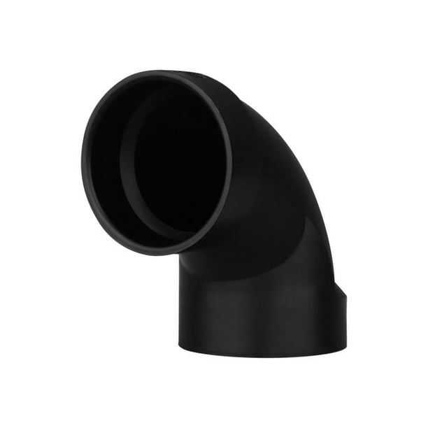 Tubo Charlotte con codo de 90 grados, ABS, cubo de 2 pulgadas x cubo de 2 pulgadas