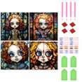 thumbnail image 1 of 4 Uds 5D DIY Taladro Halloween Kit Muñeca Aterradora 30x30cm, 1 of 9