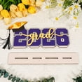 thumbnail image 6 of DAILIHIVE 2025 Graduation Party Decorations,Graduation Yard Sign,Wooden Class of 2025 Table Centerpiece Sign,Grad Themed Desk Decor Wood Grad Party Sign,Graduation Photo Props,11.8 x 5.5in, 6 of 7