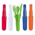 thumbnail image 1 of Portacubiertos compacto, - picnic blanco 3 x 17.5, 1 of 3