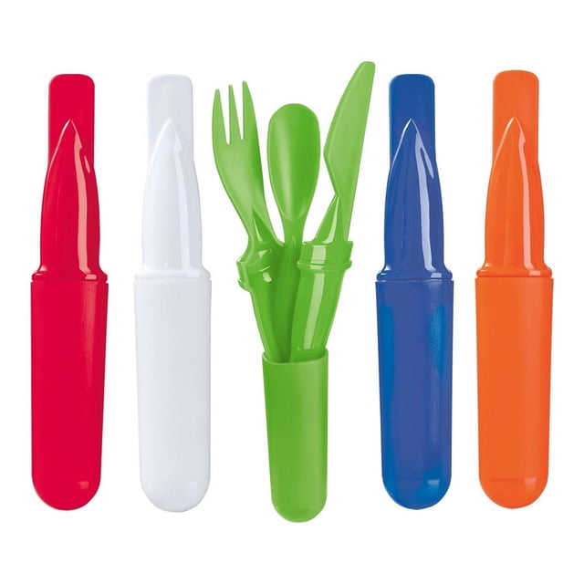 Portacubiertos compacto, - picnic blanco 3 x 17.5