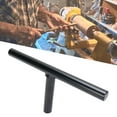thumbnail image 1 of Wood Lathe Tool Rest, 12 Inch Easy Maintenance 1 Inch Dia Post Steel Construction Lathe Tool Support  for Small Mid Size Lathes, 1 of 7