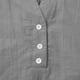 thumbnail image 4 of Vestidos Casuales Para Mujer, Blusas De Mujer De Moda Camisa de botones lisa de moda para mujer, blusa holgada con cuello en V para mujer, 4 of 7