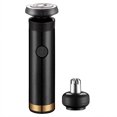 thumbnail image 2 of Mini Afeitadora Eléctrica 2 En 1 Para Hombres, Maquinilla De Afeitar Eléctrica Portátil Recargable Por Usb, Para El Hogar, Oficina, Viajes De Negocios Speravity CE003108-03, 2 of 5