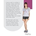 thumbnail image 7 of MeMoi Women's Libra Zodiac Sign PJ Short Set - Mens - Male, 7 of 7