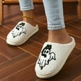 thumbnail image 5 of KANG Halloween Cute Cartoon Warm Winter Slippers For And Couples Home Footwear, 5 of 8