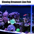 thumbnail image 3 of Aquarium Artificial Lion Fish Ornament Glowing Simulation Animal Decoration with Suction Cup Blue Pink, 3 of 7