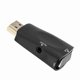 thumbnail image 1 of HD 1080P HDMI Female to VGA Female Converter Adapter with 3.5mm o Output Cable Black, 1 of 2