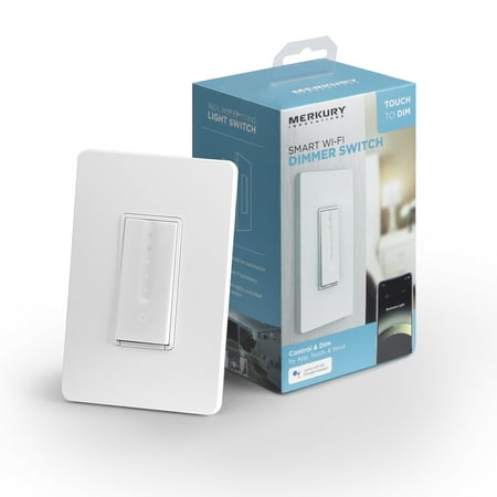 Merkury Innovations Wi-Fi Smart Dimmer Switch, No Hub (Best Smart Dimmer Switch)