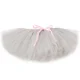 thumbnail image 2 of Falda tutú gris para niñas, falda de tul mullida hecha a mano para niñas, falda de ballet para niñas, falda tutú para fiesta de cumpleaños de niñas de 1 a 14 años, 2 of 5
