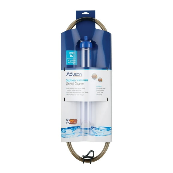 Aqueon Siphon Vacuum Gravel Cleaner Large - 16 Inches