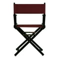 thumbnail image 5 of 18" Director's Chair Black Frame-Burgundy Canvas, 5 of 6