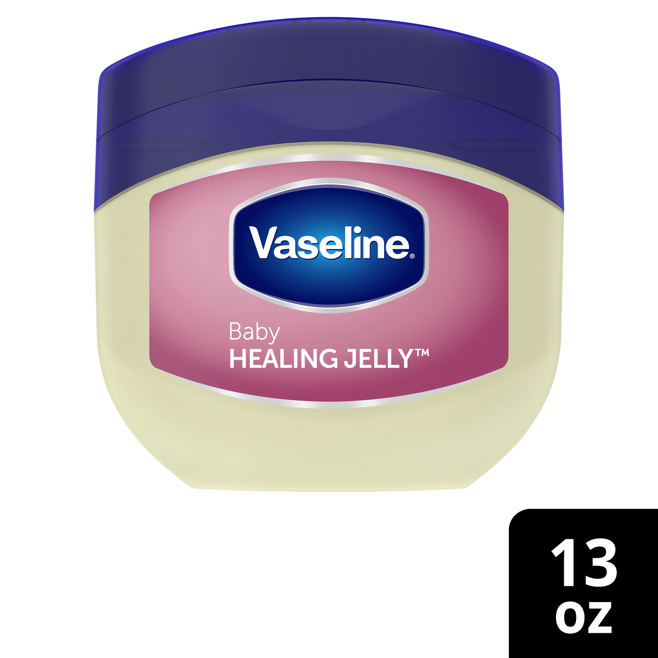 Vaseline Hypoallergenic Baby Oil Diaper Rash Cream Healing Petroleum Jelly, 13 oz - image 2 of 11