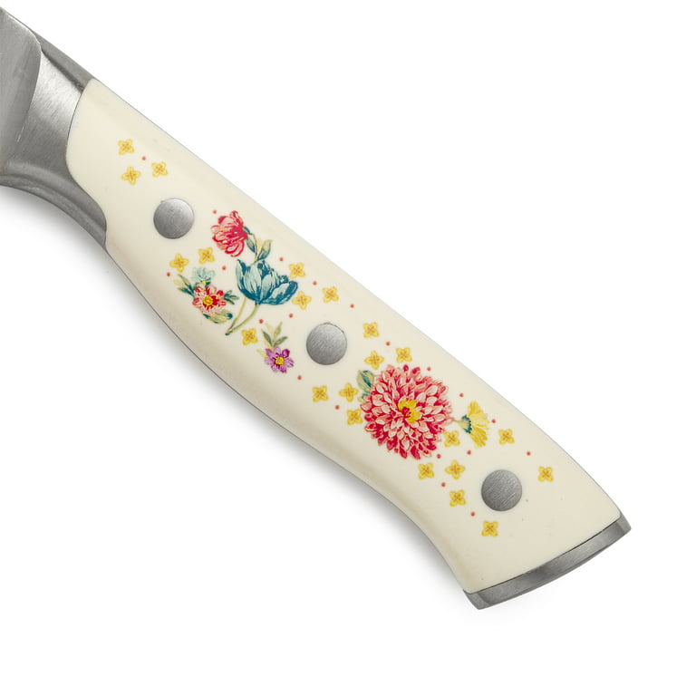 The Pioneer Woman Pioneer Signature 8 inch Stainless Steel Chef Knife,  Floral