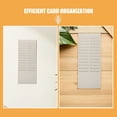 thumbnail image 3 of LOLIPPYY 2Pcs Plastic Time Attendance Card Organizer Rack with 24 Slots for Office Or Warehouse Use, 3 of 6