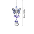 thumbnail image 3 of Donemore Evil Eye Crystal Sun Catcher 1 Pc Hanging Window Prism Pendant for Home Garden Wall Outdoor Car Rainbow Decor Ornament Gift, 3 of 7