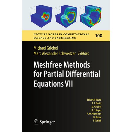Lecture Notes in Computational Science a Meshfree Methods for Partial Differential Equations VII Book 100 (Hardcover)