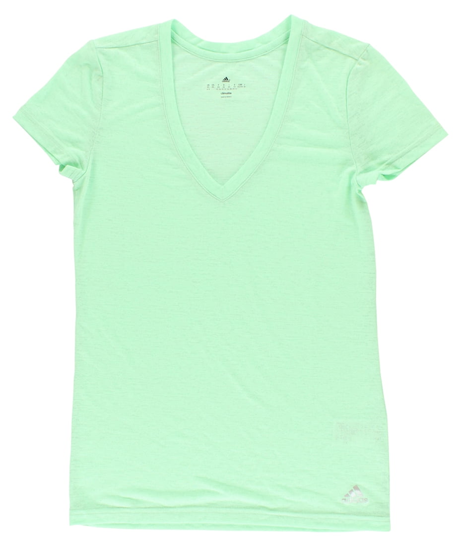 mint green adidas shirt womens