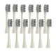 thumbnail image 1 of 12 cabezales de repuesto para cepillo de dientes eléctrico shaofei color crema D, 1 of 5