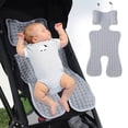 thumbnail image 2 of Cool Sensation Portable Infant Stroller Seat Cushion Built-in Temperature Regulating Liner Baby Accessory, 2 of 9