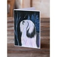 thumbnail image 2 of Caroline's Treasures Tibetan Terrier Greeting Cards with Envelopes, 5" x 7" (8 Count), 2 of 2