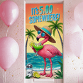 thumbnail image 5 of Colorful Flamingo Tropical Banner Beach Relaxation Summer Vibes Decorative Design for Party Decoration Summer Event Outdoor Celebration, 5 of 8