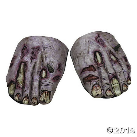 Adult's Zombie Undead Feet Cove