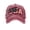 Wine, variant on USA 250th Anniversary Hat BWASD 4th of July USA Embroidered Baseball Cap United States 250th Anniversary Patriotic Breathable Sunshade Sun Hat for Men Women