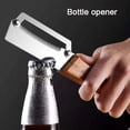 thumbnail image 6 of 2-in-1 Multi-Functional Vegetable Peeler with Bottle Opener for Kitchen, Non-Slip Wood Handle, Sharp Stainless Steel Blade, Suitable for Pumpkins, Potatoes, etc, 6 of 6