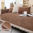 thumbnail image 7 of Thickened Fabric Sofa Cover I Shape Slipcover Seat Sofa Towel Dust Cover Towel Couches for Living Room Decor Chair Mat (D,30x50cm case 1pc), 7 of 7