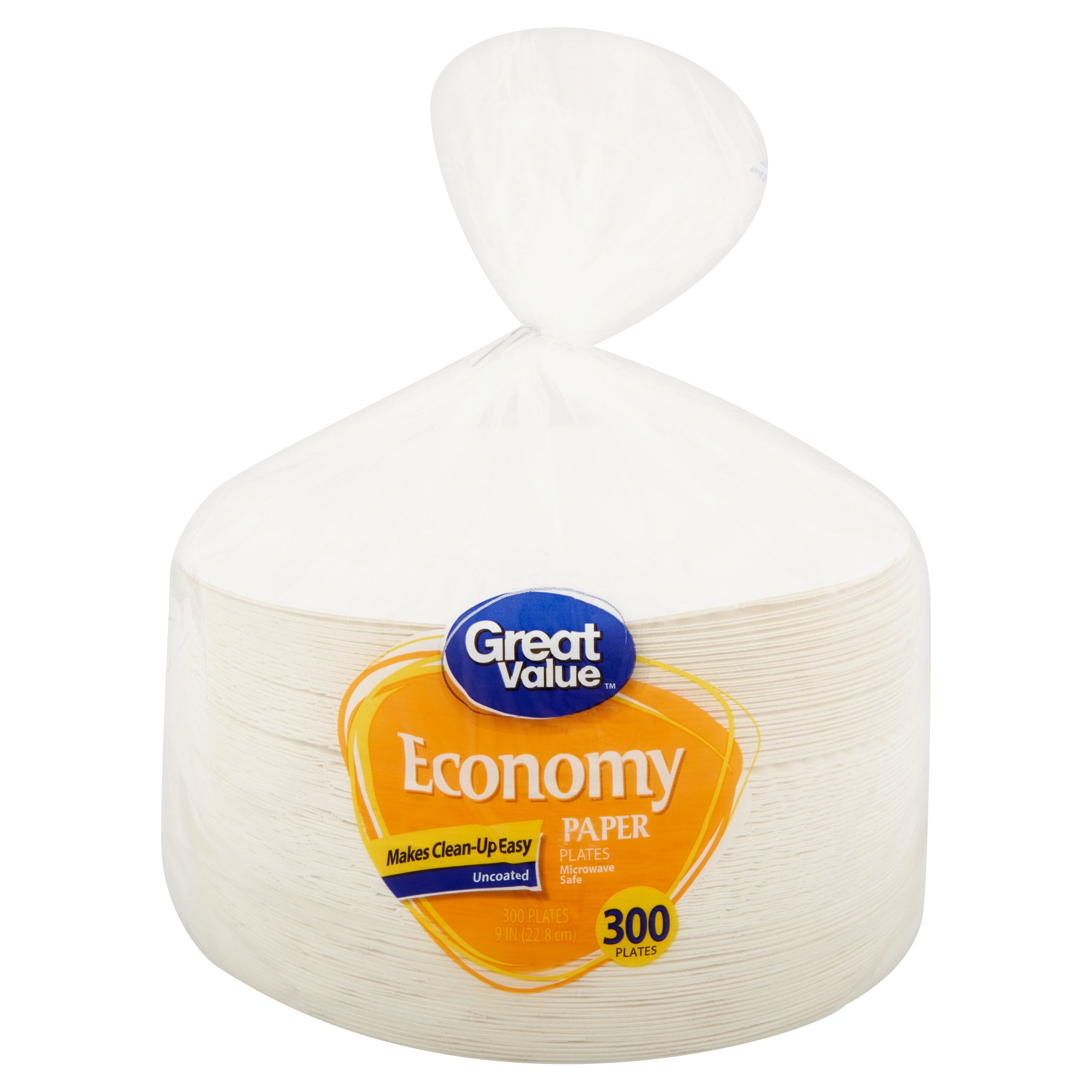 Great Value Economy Paper Plates 9 300 Count