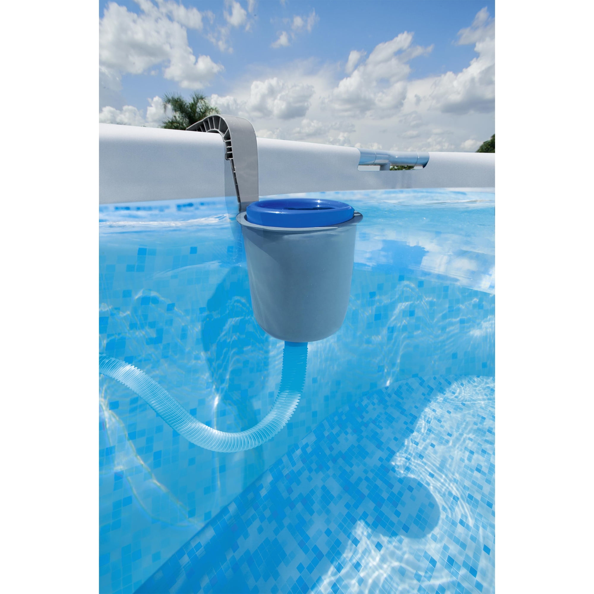 Pre-Owned Bestway Above Ground Swimming Pool Surface Skimmer Debris Cleaner