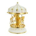 thumbnail image 6 of Carousel Music Box 7.6" Rotate Christmas Music Box for Kids & Adults, 6 of 11