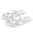 White, variant on Travel Slippers Shower Foldable Shoes Quick Drying Non Slip for Women Lightweight Shoes Men Beach Spa Portable Hotel