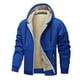 thumbnail image 1 of Sudadera con capucha y cremallera amasding para hombre, forro polar con bolsillo con cremallera, sudadera con capucha gruesa, chaqueta deportiva holgada de invierno, 1 of 4