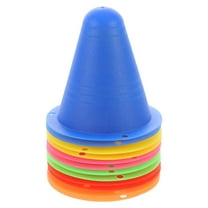 12pcs PE Agility Cones for Sports Vibrant Colors Stackable Design Lightweight and Practical Ideal