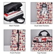 thumbnail image 3 of Disketp Rocket Pattern Mochila Ligera e Impermeable, Mochila de Día Resistente para Viajes, Senderismo y Uso Diario para Hombre y Mujer, 3 of 7