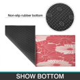 thumbnail image 7 of Kitchen Rugs and Mats Non Skid Washable Spring Flowers Summer Kitchen Mat and Rug Set,Floor Cushion Absorbent Rug,Rubber Backed Area Rugs for Kitchen Laundry, 7 of 7