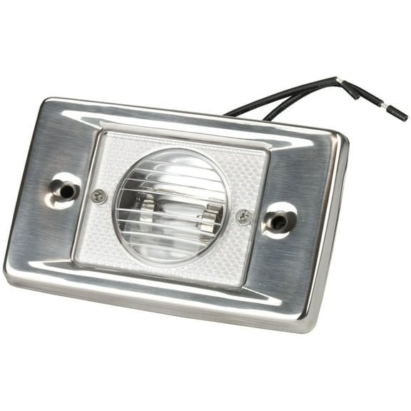 SEA DOG STAINLESS STEEL TRANSOM LIGHT RECTANGULAR